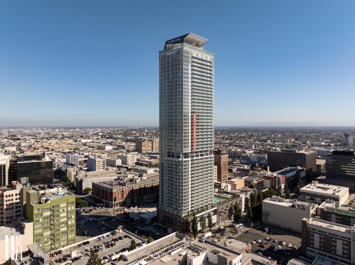 54-story apartment tower revealed at 1000 S. Hill St. in